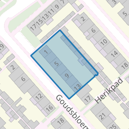 Perceel BEE01-I-1001