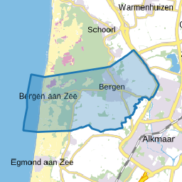 Kadastrale gemeente Bergen Noord-Holland