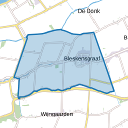 Kadastrale gemeente Bleskensgraaf