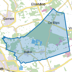 Kadastrale gemeente Bakel en Milheeze