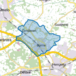 Kadastrale gemeente Borne