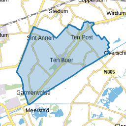 Kadastrale gemeente ten Boer