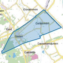 Kadastrale gemeente Gieten