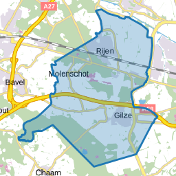 Kadastrale gemeente Gilze en Rijen