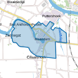 Kadastrale gemeente Maasdam
