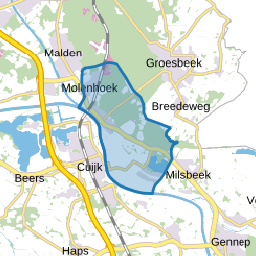 Kadastrale gemeente Mook en Middelaar