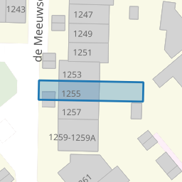 Perceel NBH00-K-1716