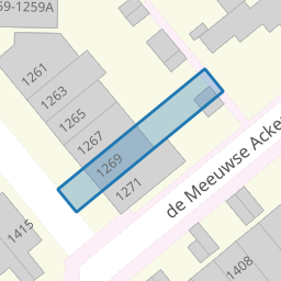 Perceel NBH00-K-1725