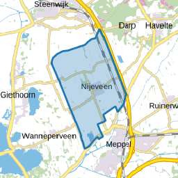 Kadastrale gemeente Nijeveen