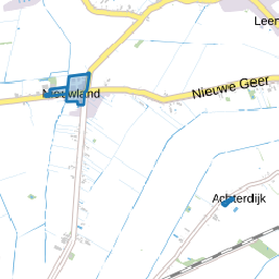 Kadastrale gemeente Nieuwland Zuid-Holland