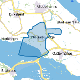 Kadastrale gemeente Nieuwe Tonge