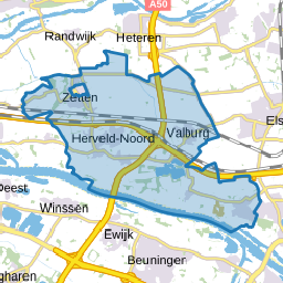 Kadastrale gemeente Valburg
