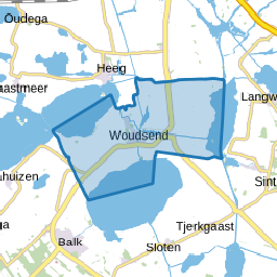 Kadastrale gemeente Woudsend