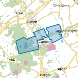 Verspreide huizen Gasselte