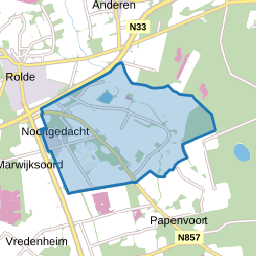 Verspreide huizen Nooitgedacht