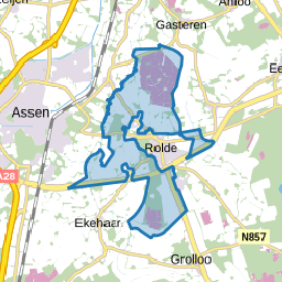Verspreide huizen Rolde