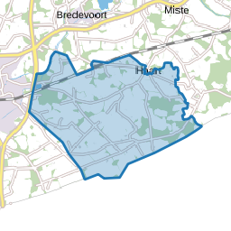 Verspreide huizen Haart