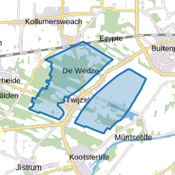 Verspreide huizen Twijzel