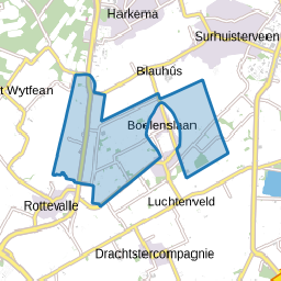 Verspreide huizen Boelenslaan
