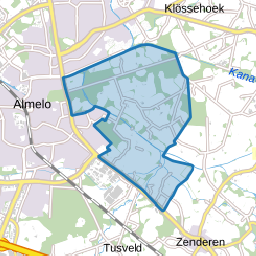Verspreide huizen wijk 17