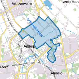 Verspreide huizen wijk 12