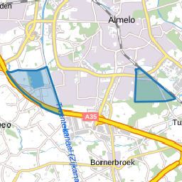 Verspreide huizen wijk 19