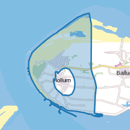 Verspreide huizen Hollum