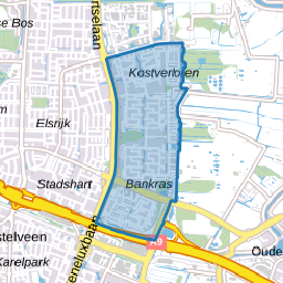 Bankras, Kostverloren