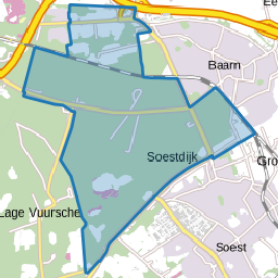 Verspreide huizen Baarn
