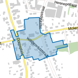 Dorpsplein e.o.