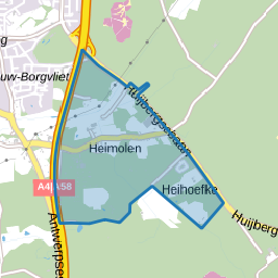 Verspreide huizen Heimolen