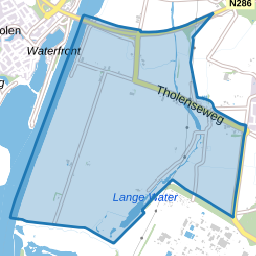 Verspreide huizen Halsterse Polders