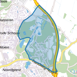 Verspreide huizen Vrederust