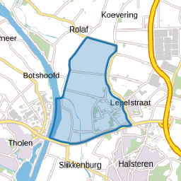 Verspreide huizen Oud Glymespolder