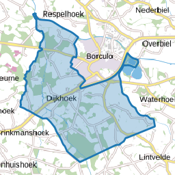 Verspreide huizen Borculo