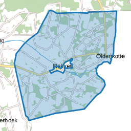 Verspreide huizen Rekken