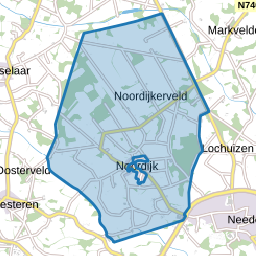 Verspreide huizen Noordijk