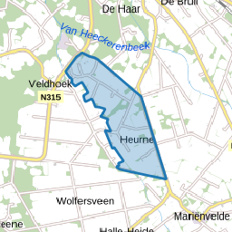 Verspreide huizen Heurne