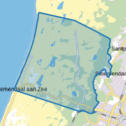 Verspreide huizen Bloemendaal