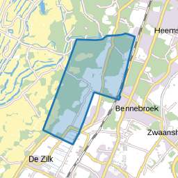 Verspreide huizen Vogelenzang