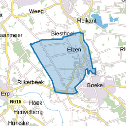 Verspreide huizen Molenwijk, Elzen en Neerbroek
