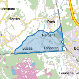 Verspreide huizen Tongeren, Luissel en Nergena