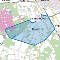Verspreide huizen Lennisheuvel