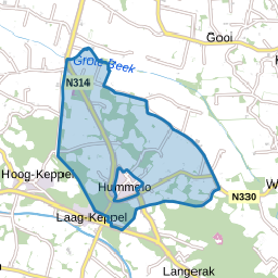 Verspreide huizen Hummelo