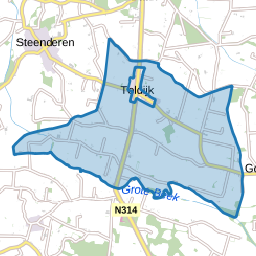 Verspreide huizen Toldijk