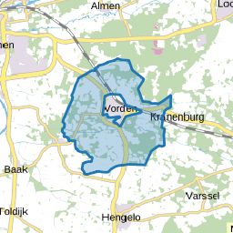 Verspreide huizen Delden en Veldwijk