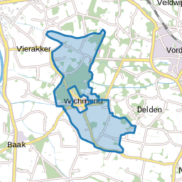 Verspreide huizen Wichmond
