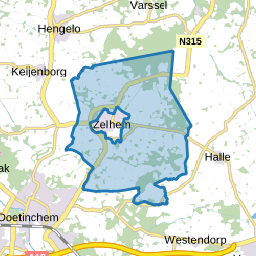 Verspreide huizen Zelhem
