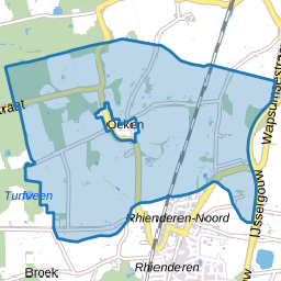 Verspreide huizen Oeken