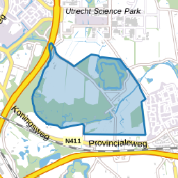Verspreide huizen in het noorden